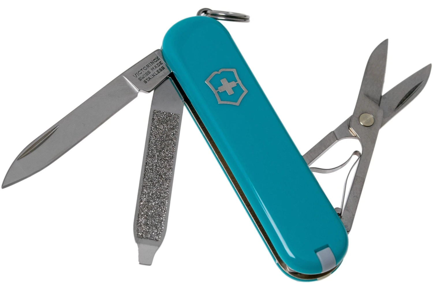 Victorinox Classic SD Colours, Mountain Lake 0.6223.23G Swiss Navaja 1 Victorinox Classic SD Colours, Mountain Lake 0.6223.23G Swiss Navaja