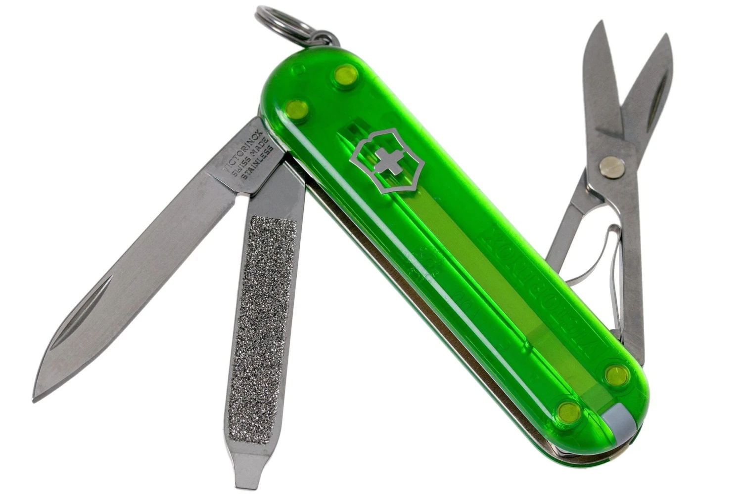 Victorinox Classic SD Translucent Colours, Green Tea 0.6223.T41G Swiss Navaja 1 Victorinox Classic SD Translucent Colours, Green Tea 0.6223.T41G Swiss Navaja