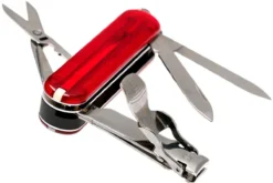 Victorinox Nail Clip 580 Rojo Transparente 0.6463 Navaja Suiza -Cuchillería Aventura VT0 6463 T 03 victorinox vt0 6463 t 03