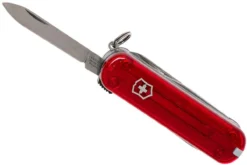 Victorinox Nail Clip 580 Rojo Transparente 0.6463 Navaja Suiza -Cuchillería Aventura VT0 6463 T 04 victorinox vt0 6463 t 04