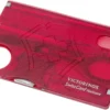 Victorinox SwissCard Nailcare Rojo Transparente 0.7240.T