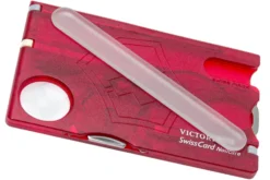 Victorinox SwissCard Nailcare Rojo Transparente 0.7240.T -Cuchillería Aventura VT0 7240 T 03 victorinox scaled