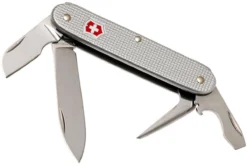 Victorinox Pioneer Electrician Alox Plata 0.8120.26 Navaja Suiza