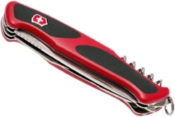 Victorinox RangerGrip 55 Rojo-negro 0.9563.C Navaja Suiza -Cuchillería Aventura VT0 9563 C 04 victorinox vt0 9563 c 04