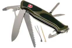 Victorinox RangerGrip 178 Verde-negro 0.9663.MWC4 Navaja Suiza