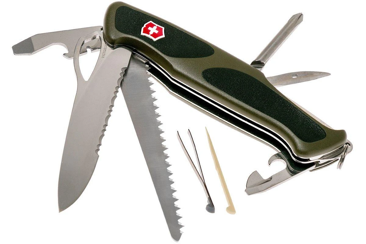Victorinox RangerGrip 178 Verde-negro 0.9663.MWC4 Navaja Suiza 1 Victorinox RangerGrip 178 Verde-negro 0.9663.MWC4 Navaja Suiza