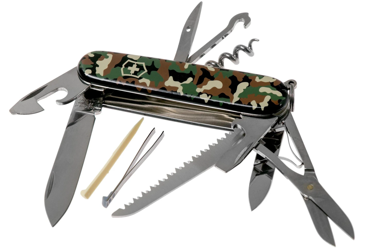 Victorinox Huntsman Camouflage 1.3713.94 Navaja Suiza 1 Victorinox Huntsman Camouflage 1.3713.94 Navaja Suiza