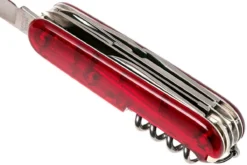 Victorinox Huntsman Rojo Transparente 1.3713.T Navaja Suiza -Cuchillería Aventura VT1 3713 T 03 victorinox vt1 3713 t 03