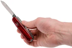 Victorinox Huntsman Rojo Transparente 1.3713.T Navaja Suiza -Cuchillería Aventura VT1 3713 T 06 victorinox vt1 3713 t 06