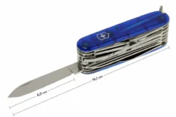 Victorinox SwissChamp Azul Transparente 1.6795.T2 Navaja Suiza -Cuchillería Aventura VT1 6795 T2 07 victorinox swisschamp 33 blauw transparant vt1 6795 t2 d7