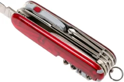Victorinox Huntsman Lite Rojo Transparente 1.7915.T Navaja Suiza 11 Victorinox Huntsman Lite Rojo Transparente 1.7915.T Navaja Suiza -Cuchillería Aventura VT1 7915 T 04 victorinox vt1 7915 t 04