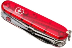 Victorinox Huntsman Lite Rojo Transparente 1.7915.T Navaja Suiza 13 Victorinox Huntsman Lite Rojo Transparente 1.7915.T Navaja Suiza -Cuchillería Aventura VT1 7915 T 06 victorinox vt1 7915 t 06