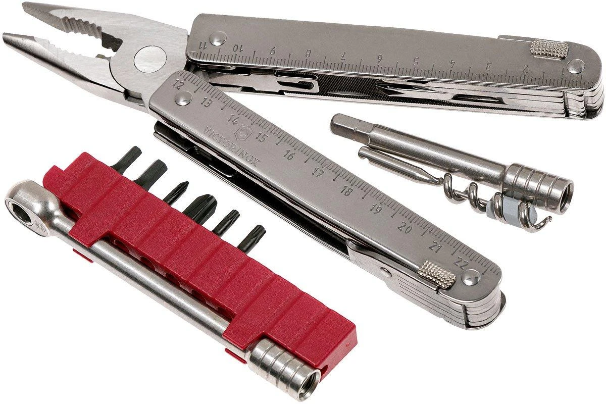 Victorinox SwissTool X Plus 3.0339.N Multiherramienta Con Trinquete, Funda De Nailon 1 Victorinox SwissTool X Plus 3.0339.N Multiherramienta Con Trinquete, Funda De Nailon