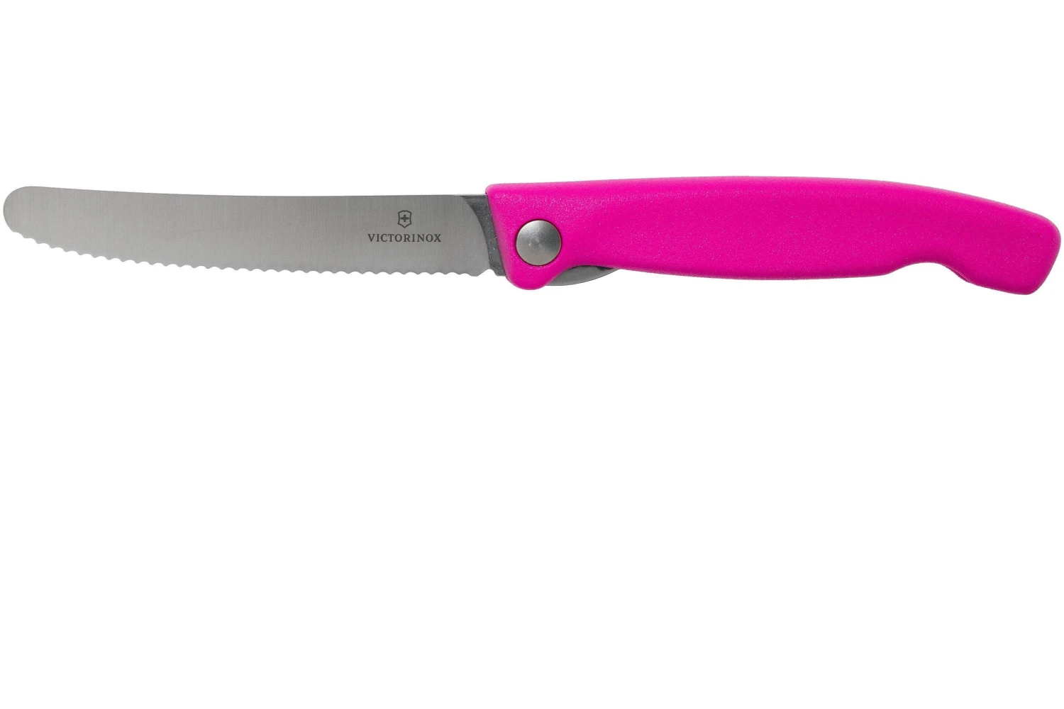 Victorinox SwissClassic Cuchillo Plegable Para Verduras Rosa, 6.7836.F5B 1 Victorinox SwissClassic Cuchillo Plegable Para Verduras Rosa, 6.7836.F5B