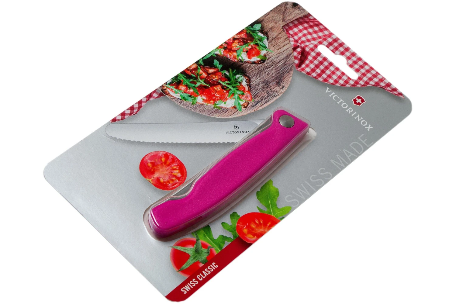 Victorinox SwissClassic Cuchillo Plegable Para Verduras Rosa, 6.7836.F5B 7 Victorinox SwissClassic Cuchillo Plegable Para Verduras Rosa, 6.7836.F5B - Imagen 7