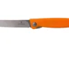 Victorinox SwissClassic 6.7836.F9B Cuchillo Plegable Dentado Para Verduras, Naranja