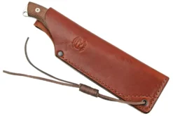 White River Camp Cleaver WRCC55-BNA Natural Burlap Micarta, Cuchillo De Camping -Cuchillería Aventura WRCC55 BNA 07 whiteriver scaled