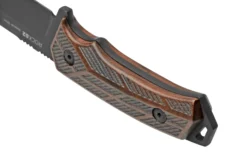 WOOX Rock 62 BUKNF00102 Walnut Engraved, Cuchillo Fijo -Cuchillería Aventura WXBUKNF00102 04 woox scaled